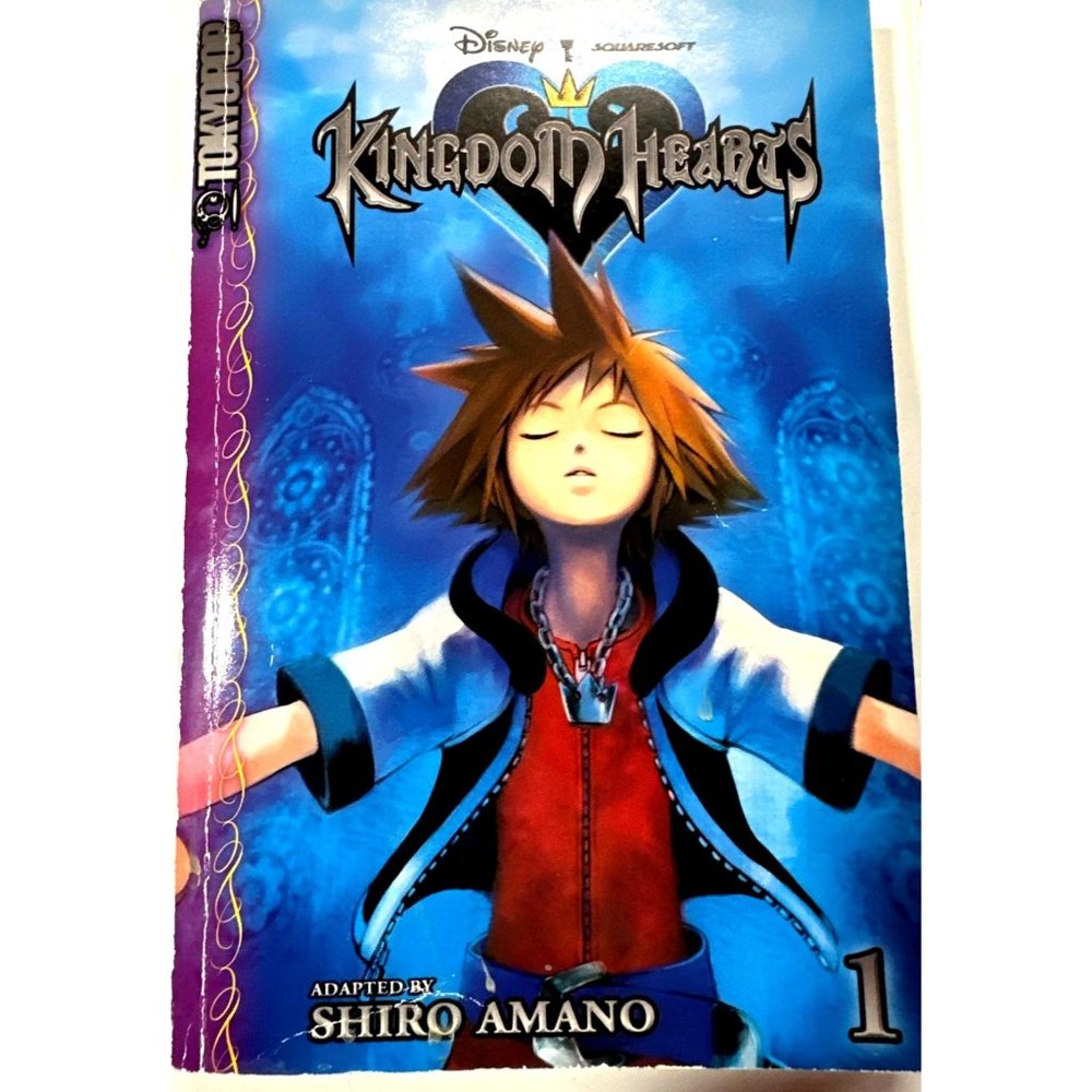 🌼 Disney Kingdom Hearts Comic Graphic Novel Book Volume 1 Paperback Shiro Amano